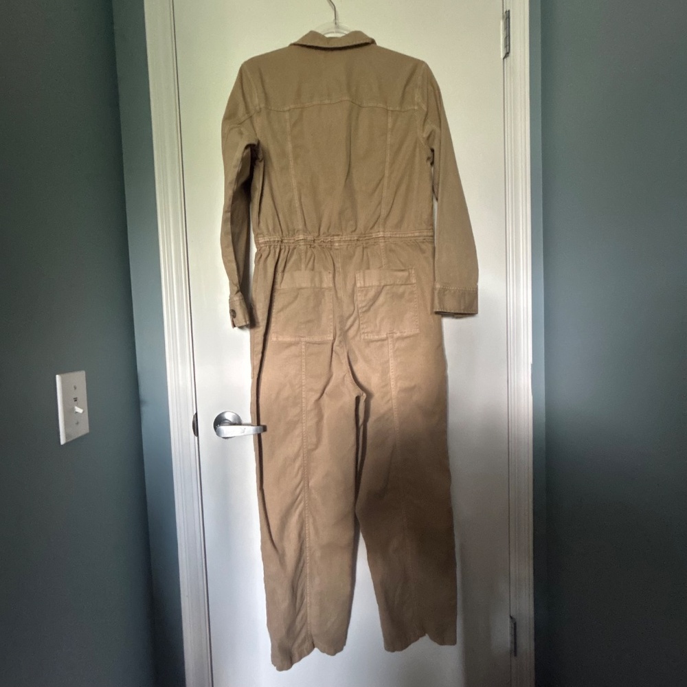Universal Thread Tan Jumpsuit Button Up Long Slee… - image 4